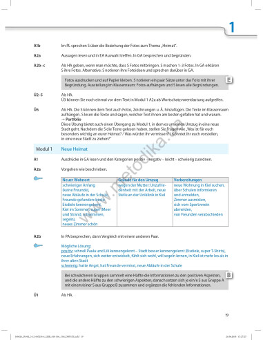 Аspekte junior. Mittelstufe Deutsch. Lehrerhandbuch B2 - книга вчителя - фото 20