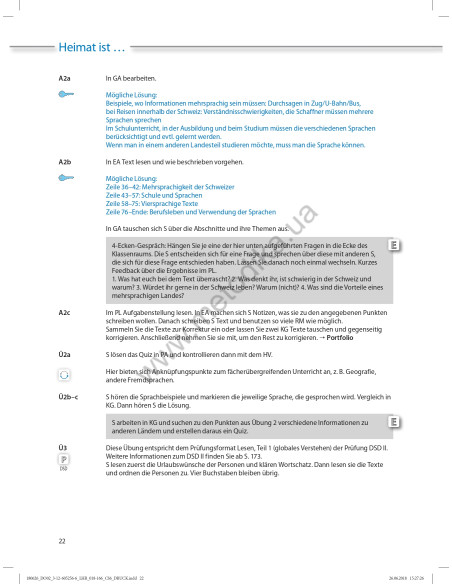 Аspekte junior. Mittelstufe Deutsch. Lehrerhandbuch B2 - книга вчителя - фото 23