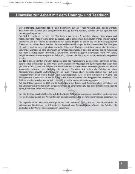 Mit Erfolg zu Fit in Deutsch 1. Lehrerhandbuch - книга вчителя - фото 6