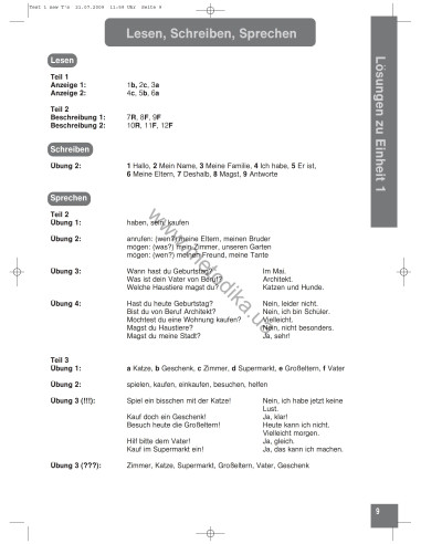 Mit Erfolg zu Fit in Deutsch 1. Lehrerhandbuch - книга вчителя - фото 10