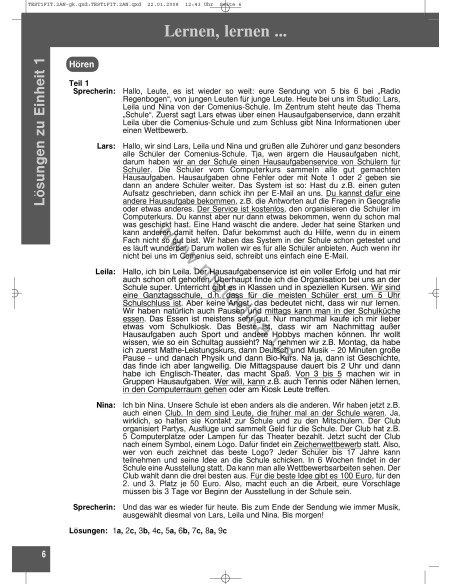 Mit Erfolg zu Fit in Deutsch 2. Lehrerhandbuch - книга вчителя - фото 7 Mit Erfolg zu Fit in Deutsch 2. Lehrerhandbuch - книга вчителя - фото 7