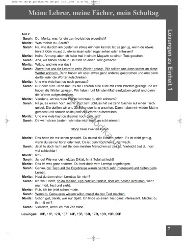 Mit Erfolg zu Fit in Deutsch 2. Lehrerhandbuch - книга вчителя - фото 8 Mit Erfolg zu Fit in Deutsch 2. Lehrerhandbuch - книга вчителя - фото 8