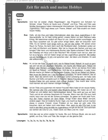 Mit Erfolg zu Fit in Deutsch 2. Lehrerhandbuch - книга вчителя - фото 11 Mit Erfolg zu Fit in Deutsch 2. Lehrerhandbuch - книга вчителя - фото 11