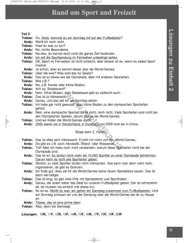 Mit Erfolg zu Fit in Deutsch 2. Lehrerhandbuch - книга вчителя - фото 12 Mit Erfolg zu Fit in Deutsch 2. Lehrerhandbuch - книга вчителя - фото 12