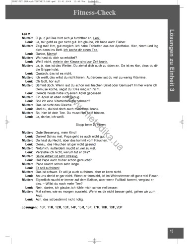 Mit Erfolg zu Fit in Deutsch 2. Lehrerhandbuch - книга вчителя - фото 16 Mit Erfolg zu Fit in Deutsch 2. Lehrerhandbuch - книга вчителя - фото 16