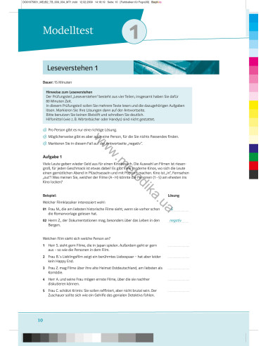 Mit Erfolg zum Goethe B2. Testbuch - тести - фото 11