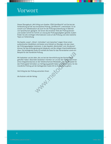 Mit Erfolg zum Goethe-/ÖSD-Zertifikat B1 Übungsbuch - робочий зошит - фото 5