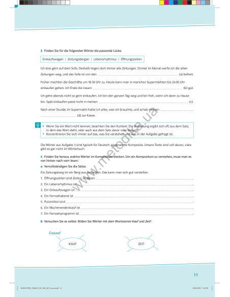 Mit Erfolg zum Goethe-/ÖSD-Zertifikat B1 Übungsbuch - робочий зошит - фото 12