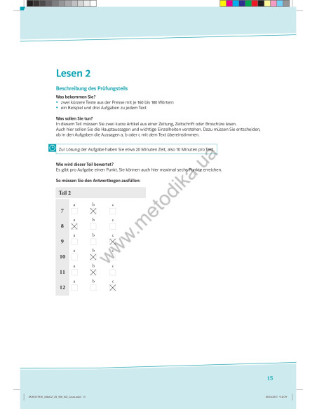 Mit Erfolg zum Goethe-/ÖSD-Zertifikat B1 Übungsbuch - робочий зошит - фото 16
