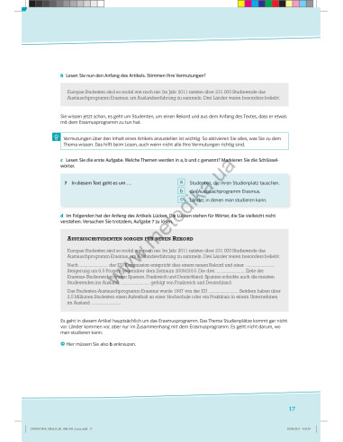 Mit Erfolg zum Goethe-/ÖSD-Zertifikat B1 Übungsbuch - робочий зошит - фото 18