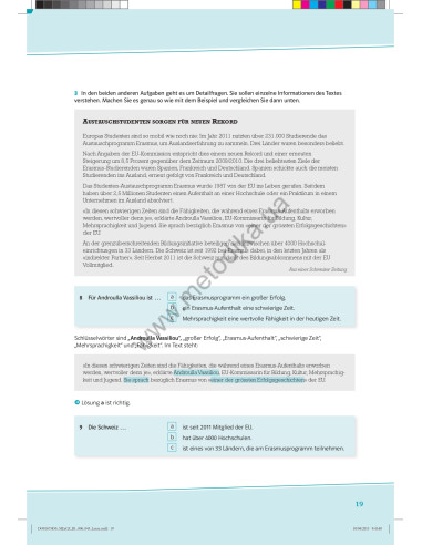 Mit Erfolg zum Goethe-/ÖSD-Zertifikat B1 Übungsbuch - робочий зошит - фото 20