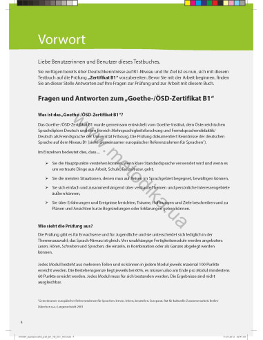 So geht's noch besser zum Goethe-/ÖSD-Zertifikat B1. Testbuch - тести - фото 5
