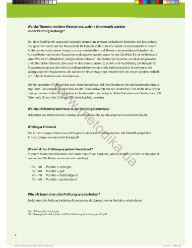So geht's noch besser zum Goethe-/ÖSD-Zertifikat B1. Testbuch - тести - фото 7