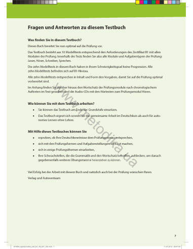 So geht's noch besser zum Goethe-/ÖSD-Zertifikat B1. Testbuch - тести - фото 8