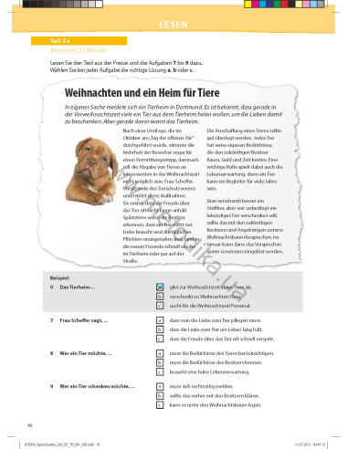 So geht's noch besser zum Goethe-/ÖSD-Zertifikat B1. Testbuch - тести - фото 11