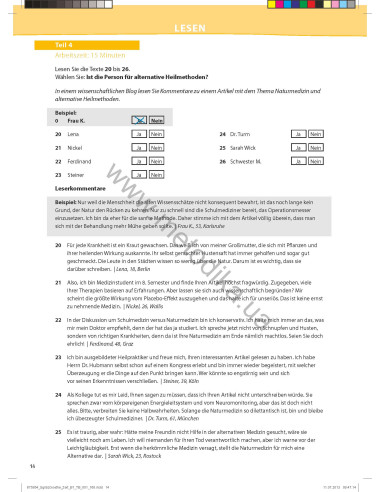 So geht's noch besser zum Goethe-/ÖSD-Zertifikat B1. Testbuch - тести - фото 15