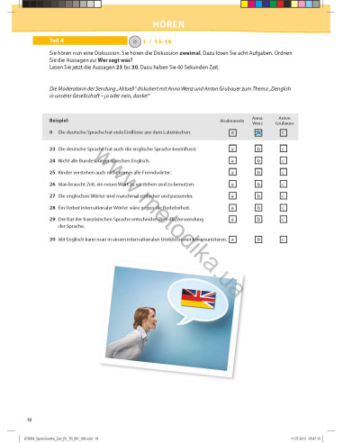 So geht's noch besser zum Goethe-/ÖSD-Zertifikat B1. Testbuch - тести - фото 19