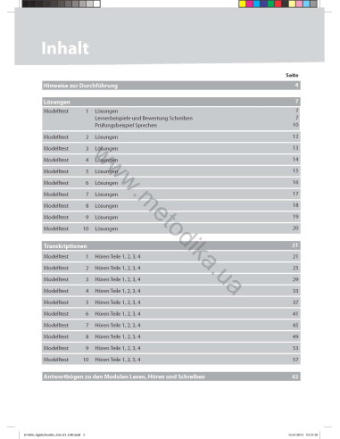 So geht's noch besser zum Goethe-/ÖSD-Zertifikat B1. Lehrerhandbuch zum - книга вчителя Testbuch - фото 4 So geht's noch besser zum Goethe-/ÖSD-Zertifikat B1. Lehrerhandbuch zum - книга вчителя Testbuch - фото 4