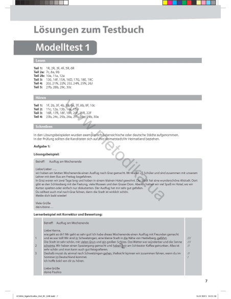 So geht's noch besser zum Goethe-/ÖSD-Zertifikat B1. Lehrerhandbuch zum - книга вчителя Testbuch - фото 8 So geht's noch besser zum Goethe-/ÖSD-Zertifikat B1. Lehrerhandbuch zum - книга вчителя Testbuch - фото 8