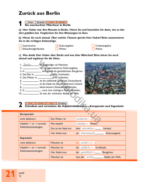 Passwort Deutsch 3. Kursbuch - підручник - фото 13