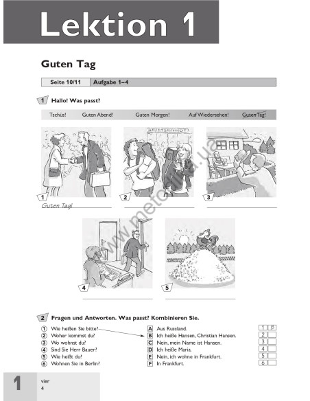 Passwort Deutsch 1. Übungsbuch - робочий зошит - фото 5