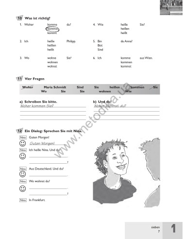 Passwort Deutsch 1. Übungsbuch - робочий зошит - фото 8