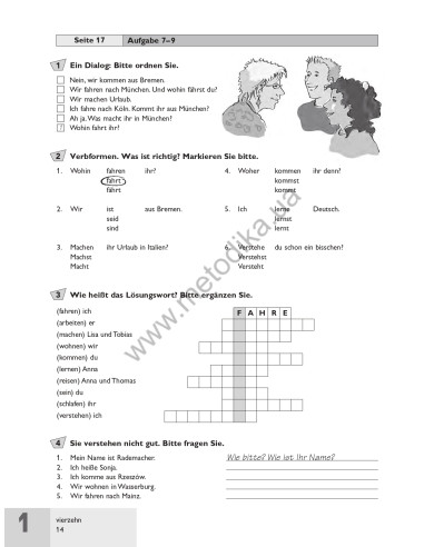 Passwort Deutsch 1. Übungsbuch - робочий зошит - фото 15
