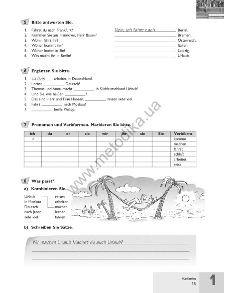 Passwort Deutsch 1. Übungsbuch - робочий зошит - фото 16