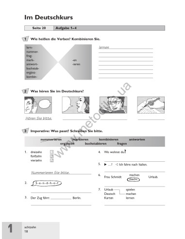 Passwort Deutsch 1. Übungsbuch - робочий зошит - фото 19