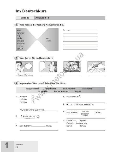 Passwort Deutsch 1. Übungsbuch - робочий зошит - фото 19