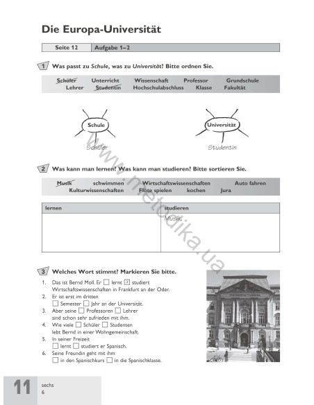Passwort Deutsch 2. Übungsbuch - робочий зошит - фото 7 Passwort Deutsch 2. Übungsbuch - робочий зошит - фото 7
