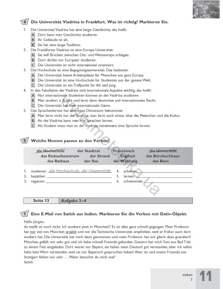 Passwort Deutsch 2. Übungsbuch - робочий зошит - фото 8 Passwort Deutsch 2. Übungsbuch - робочий зошит - фото 8