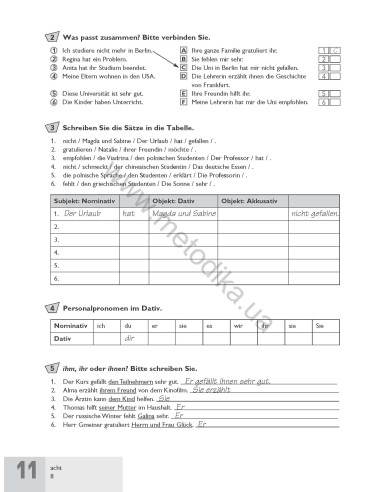 Passwort Deutsch 2. Übungsbuch - робочий зошит - фото 9 Passwort Deutsch 2. Übungsbuch - робочий зошит - фото 9