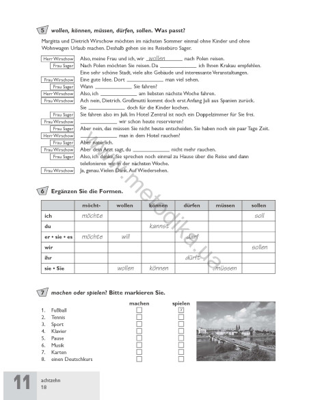 Passwort Deutsch 2. Übungsbuch - робочий зошит - фото 19 Passwort Deutsch 2. Übungsbuch - робочий зошит - фото 19