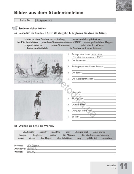 Passwort Deutsch 2. Übungsbuch - робочий зошит - фото 20 Passwort Deutsch 2. Übungsbuch - робочий зошит - фото 20