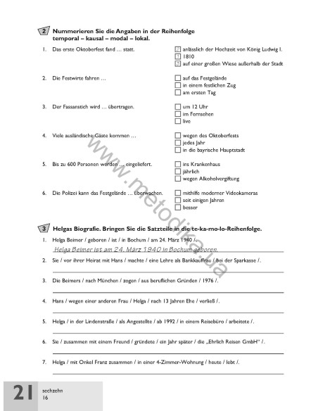 Passwort Deutsch 3. Übungsbuch - робочий зошит - фото 17