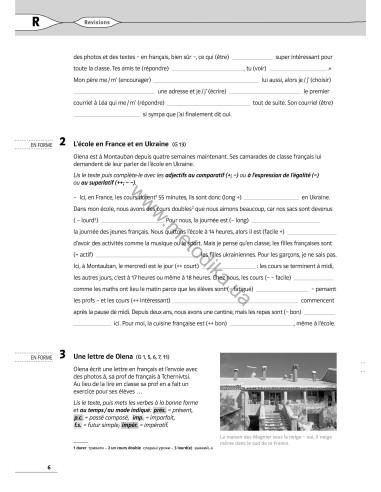 À la découverte du français 8. Тести для 8-го класу ЗНЗ (4-й рік навчання, 2-га іноземна мова) - фото 7 À la découverte du français 8. Тести для 8-го класу ЗНЗ (4-й рік навчання, 2-га іноземна мова) - фото 7