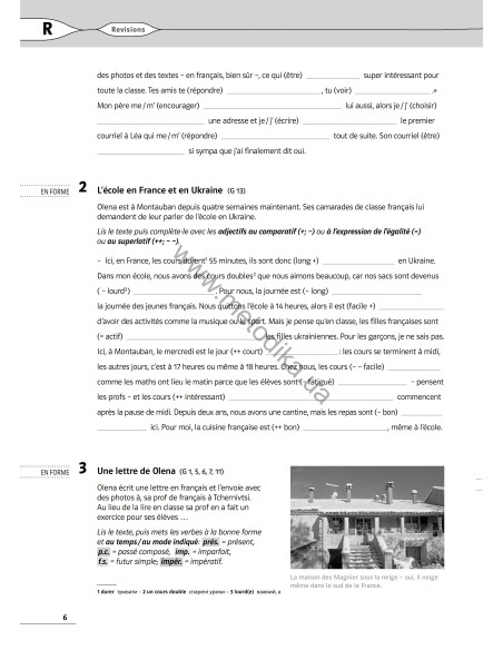 À la découverte du français 8. Тести для 8-го класу ЗНЗ (4-й рік навчання, 2-га іноземна мова) - фото 7 À la découverte du français 8. Тести для 8-го класу ЗНЗ (4-й рік навчання, 2-га іноземна мова) - фото 7