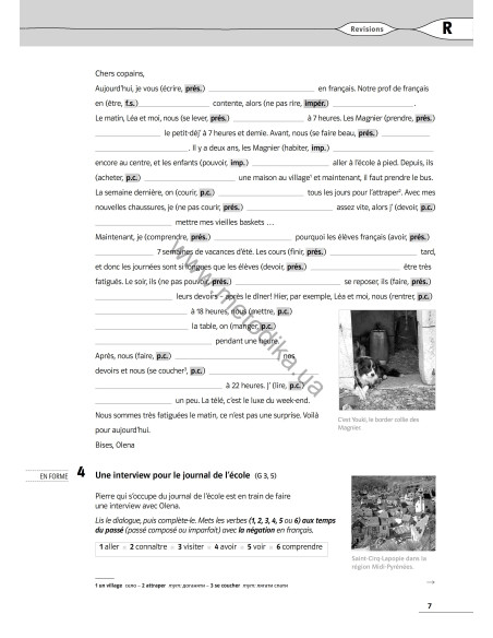 À la découverte du français 8. Тести для 8-го класу ЗНЗ (4-й рік навчання, 2-га іноземна мова) - фото 8 À la découverte du français 8. Тести для 8-го класу ЗНЗ (4-й рік навчання, 2-га іноземна мова) - фото 8