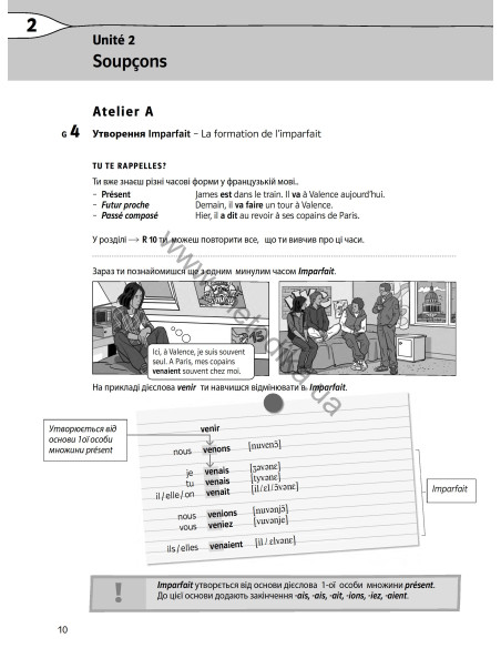À la découverte du français 7. Граматичний посібник для 7-го класу ЗНЗ (3-й рік навчання, 2-га іноземна мова) - фото 11 À la découverte du français 7. Граматичний посібник для 7-го класу ЗНЗ (3-й рік навчання, 2-га іноземна мова) - фото 11