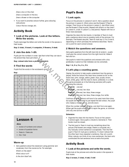 Delta Young Learners English. Super Starters Teacher's Book - навчальний посібник - фото 13