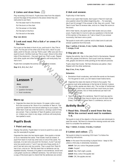 Delta Young Learners English. Super Starters Teacher's Book - навчальний посібник - фото 14