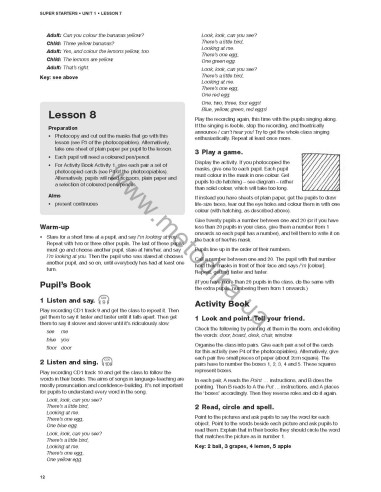 Delta Young Learners English. Super Starters Teacher's Book - навчальний посібник - фото 15