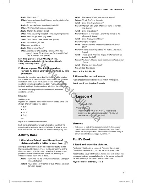 Delta Young Learners English. Fantastic Flyers Teacher's Book - навчальний посібник - фото 10