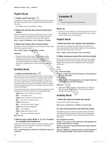 Delta Young Learners English. Fantastic Flyers Teacher's Book - навчальний посібник - фото 13