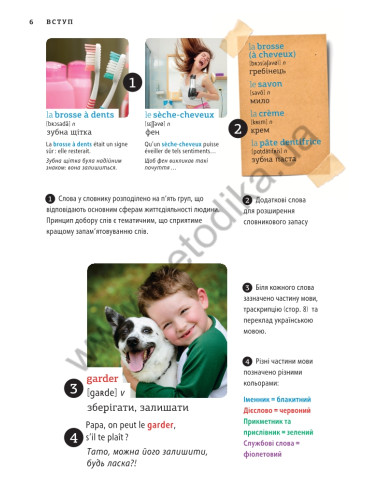 Français Візуальний словник. Картинка за картинкою - французько-український словник - фото 7