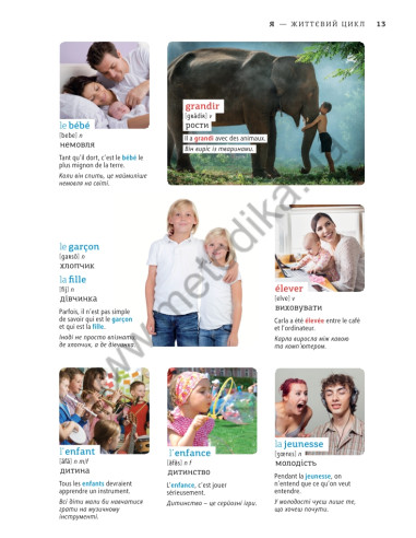 Français Візуальний словник. Картинка за картинкою - французько-український словник - фото 14