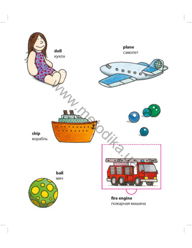 My first English words - Дома (рос.) - дитяча книга - фото 5 My first English words - Дома (рос.) - дитяча книга - фото 5
