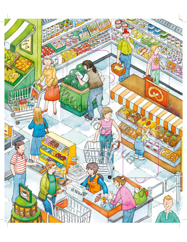 My first English words - Покупки (рос.) - дитяча книга - фото 3