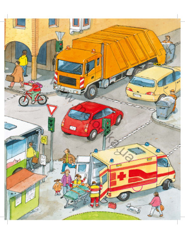 My first English words - Транспорт (рос.) - дитяча книга - фото 3